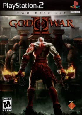 God of War II box cover front